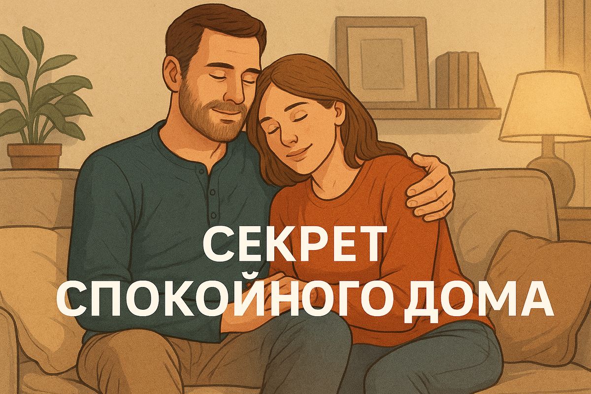 Как спокойствие мужчины влияет на атмосферу в доме