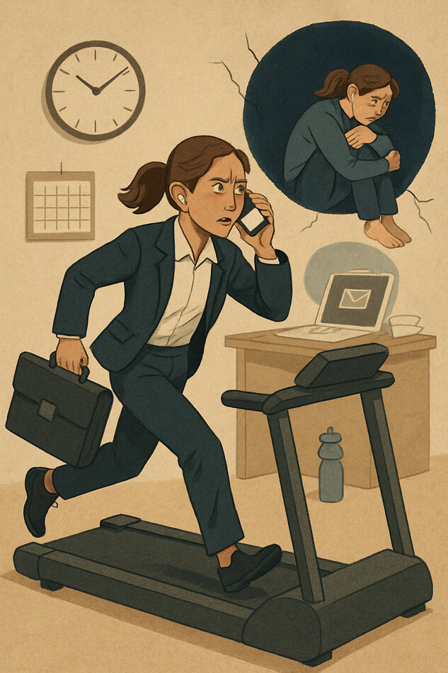 Гиперактивность как способ избежать боли: не спешите по жизни