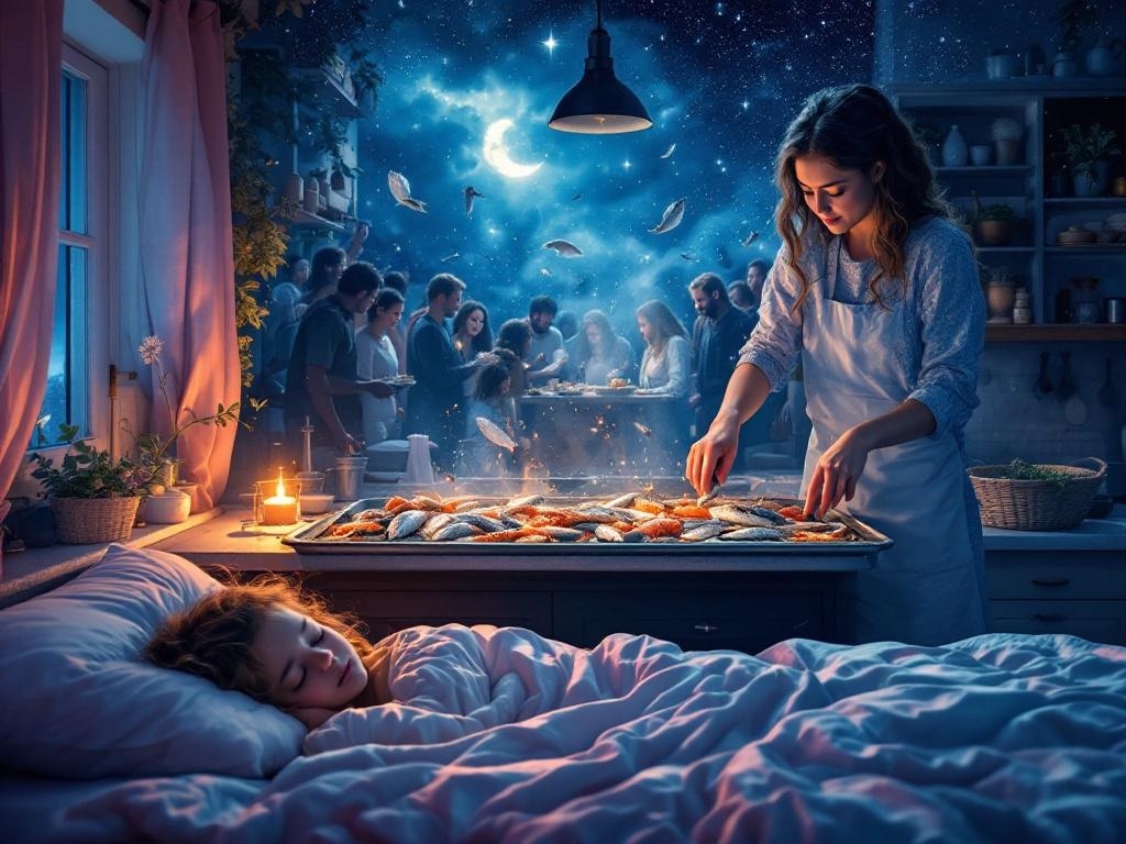 Что значит видеть приготовление рыбы во сне?