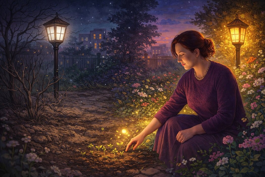 Как научиться видеть жизнь по-другому: история о саде и внутреннем свете