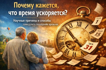 Почему с возрастом время кажется быстрее: секреты восприятия времени