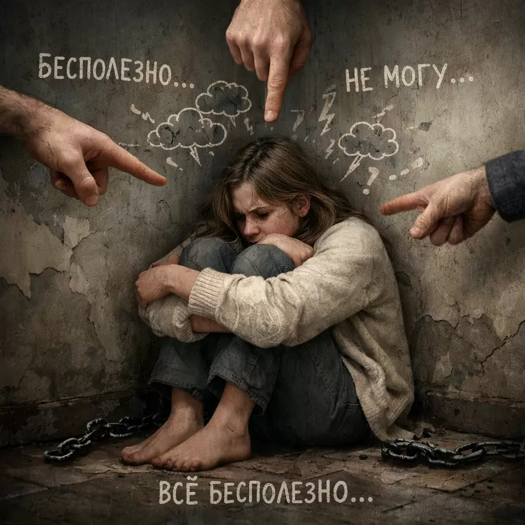 Невротик: Как выбраться из ловушки беспомощности