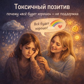 Почему токсичный позитив мешает на самом деле
