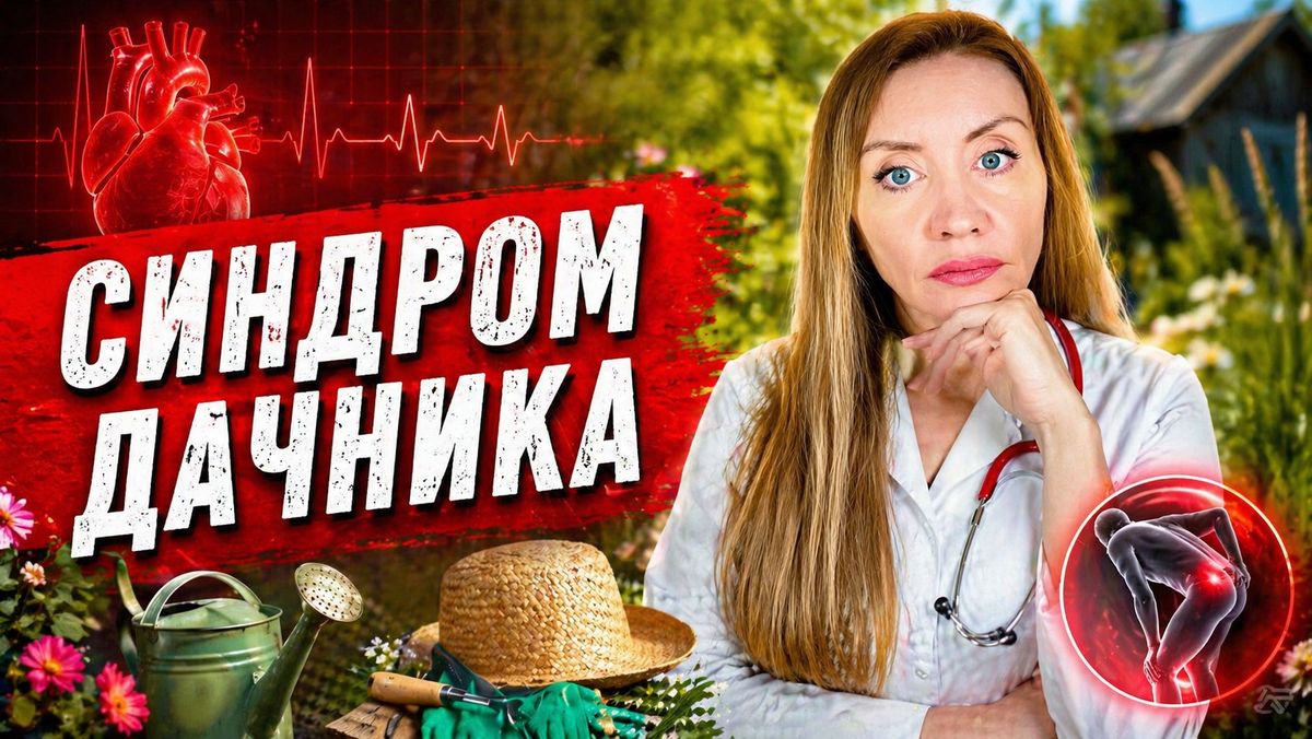 Синдром дачника: как избежать сердечного стресса на даче